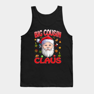 Big Cousin Santa Claus Christmas Matching Costume Tank Top